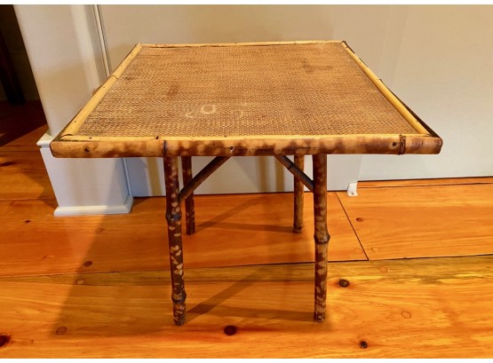 Victorian Bamboo Low Table