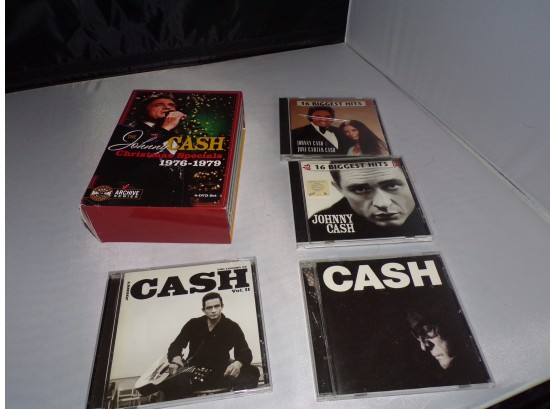 Lot Of 8 Johnny Cash DVD's
