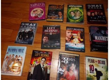 Lot Of 18 DVD Movies And TV Series
