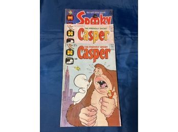 Casper Doesn't Look So Friendly In These Harvey Comic Books