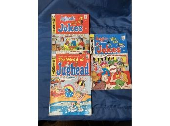ARCHIE GIANT SERIES Jughead's Jokes (brand New), The Wool Of Jughead, Reggies Jokes (wise Guy)