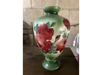 Beautiful Vintage  Hand Painted Vase