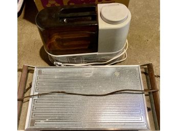 Vintage Hot Plate And Humidifier