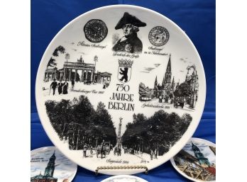 Historic Plate And Coasters