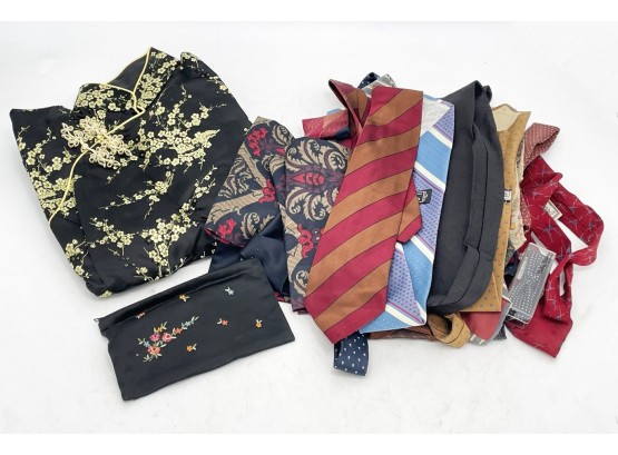 Vintage Couture Men's Ties - Dior, Balmain, Versace, Brooks Brothers, Ferragamo, And More!