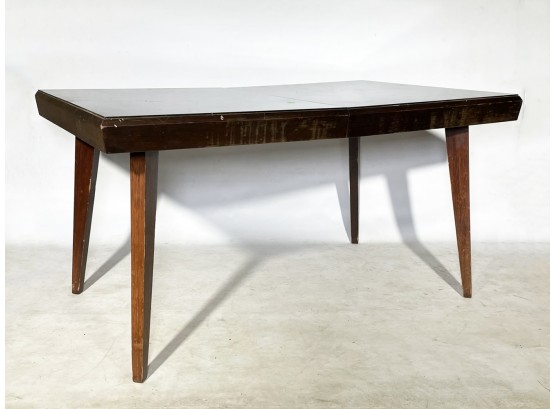 A Mid Century Modern Extendable Dining Table From Abraham & Straus