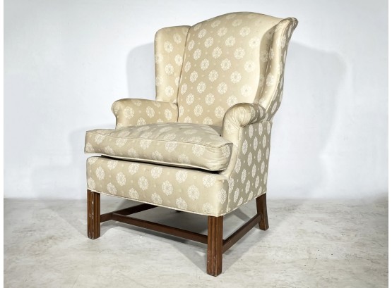 A Modern Wing Back Chair