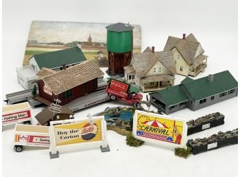 Vintage Toy Train Accessories