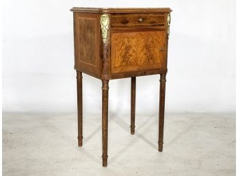 A 19th Century Marble Top Humidor With Ormolu Trim