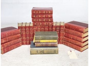 1899-1900 Alphonse Daudet, Limited Edition Victor Hugo, And More Antiquarian Books