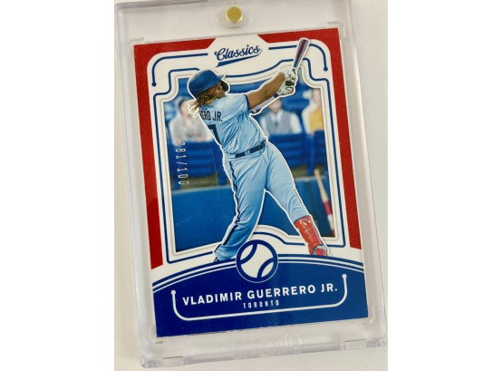 Vladimir Guerrero Jr. 2021 Panini-Chronicles Classics Baseball SSP /100
