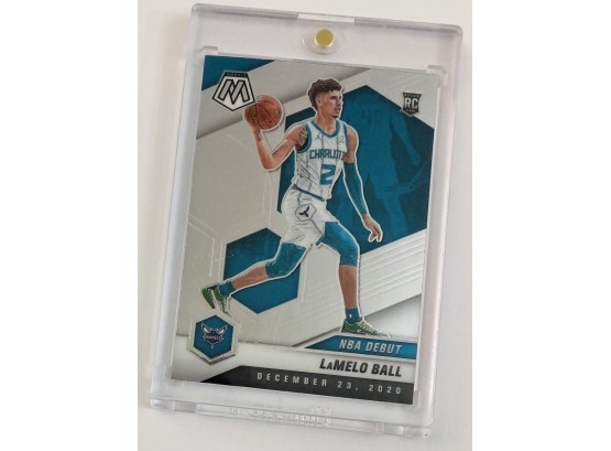 LaMelo Ball RC '20-21 Mosaic Basketball NBA DEBUT Featured Rookie Card