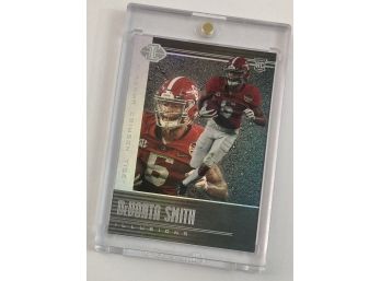 DeVonta Smith RC 2021 Panini-Chronicles Illusions Draft Picks Featured Rookie Card