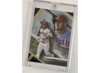 Mike Trout 2021 Topps Gold Label Class 1 Black Parallel