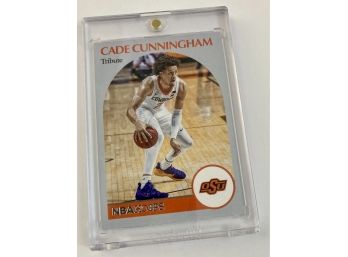 Cade Cunningham RC 2021 Panini-Chronicles Hoops Draft Picks Featured Rookie Card