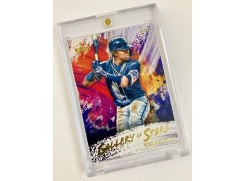 Ronald Acuna Jr. 2020 Diamond Kings Baseball 'Gallery Of Stars' Insert Card