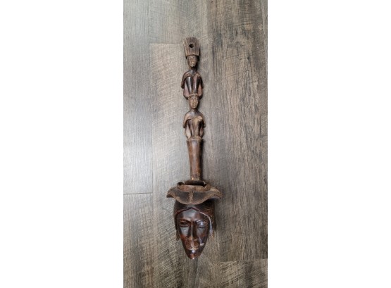 Traditional African Wooden Totem Art