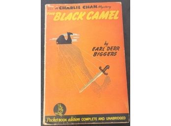 'The Black Camel' Pocketbook- Printed November, 1941 (orig Cr 1929 )