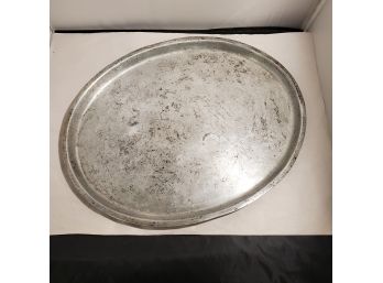 Antique Wagner Ware, Sidney, Ohio  20' Oval Serving Tray - Cast Aluminum
