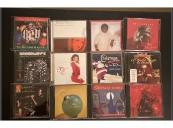 13 Christmas Music CDs - Mariah, Kenny G, Broadway Tunes, Hip, Diana Krall