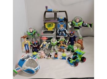 Collection Of Toy Story Toys And Figures