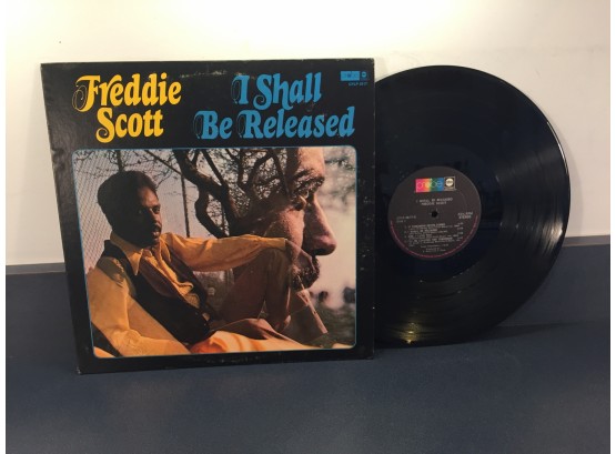 Freddie Scott. I Shall Be Released On 1970 ABC Probe Records Stereo. First Pressing Vinyl.