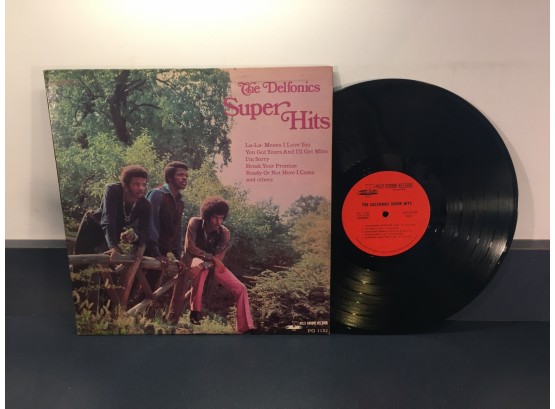 The Delfonics. Super Hits On 1969 Philly Groove Records Stereo. First Pressing Vinyl.