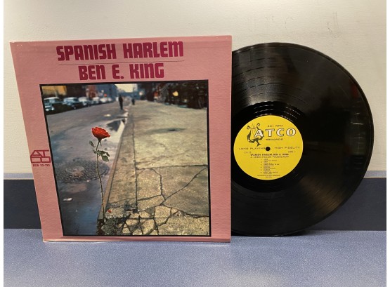 Ben E. King. Spanish Harlem On 1961 Atco Records 33-133 Mono. First Pressing Vinyl.