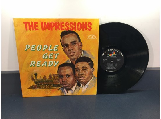 The Impressions. People Get Ready On 1965 ABC-Paramount Records Mono.