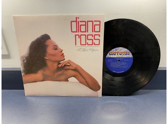 Diana Ross. To Love Again On 1981 Motown Records. Vinyl Is Near Mint.
