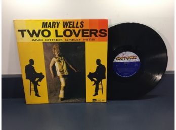 Mary Wells. Two Lovers On 1963 Motown Records Mono. First Pressing Deep Groove Vinyl.