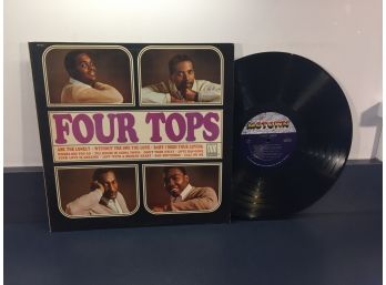 Four Tops. Self-Titled On 1964 Motown Records Mono. First Pressing Vinyl In Original Inner Sleeve.