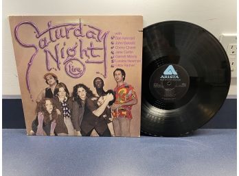 NBC's Saturday Night Live On 1976 Arista Records. Dan Aykroyd, John Belushi, Chevy Chase, Jane Curtin.