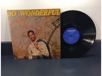 Sam Cooke. So Wonderful On 1969 Famous Records Mono. First Pressing Vinyl.