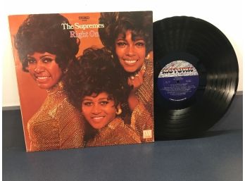 The Supremes. Right On On 1970 Motown Records Stereo. First Pressing Vinyl In Original Inner Sleeve.