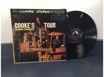 Sam Cooke. Cooke's Tour On 1960 RCA Victor Living Stereo. First Pressing Deep Groove Vinyl.