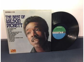 Wilson Pickett. The Best Of Wilson Pickett On 1967 Atlantic Records Stereo. First Pressing Vinyl.
