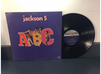 The Jackson 5. 'ABC' On 1970 Motown Records Stereo. First Pressing Vinyl In Original Inner Sleeve.