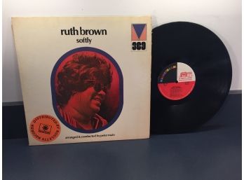 Ruth Brown. Softly On 1972 Mainstream Records Stereo. First Pressing Vinyl.