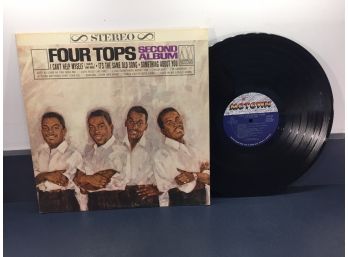 Four Tops. Second Album On 1965 Motown Records Stereo. First Pressing Deep Groove Vinyl.