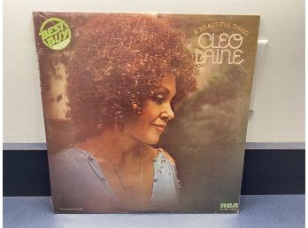 Cleo Laine. A Beautiful Thing On 1974 RCA Records. First Pressing Promo Sealed And Mint.