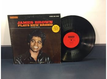James Brown. Plays A New Breed. (The Boo-Ga-Loo) On 1966 Smash Records Stereo. First Pressing DG Vinyl.