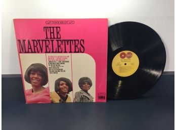The Marvelettes On 1967 Tamla Records Stereo. First Pressing Deep Groove Vinyl.
