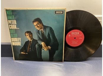 Not Only Peter Cook...But Also Dudley Moore On 1965 UK Import Decca Records Ffrr Mono.
