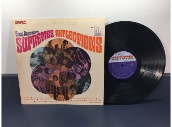 Diana Ross And The Supremes. 'Reflections' On 1968 Motown Records Stereo. First Pressing Deep Groove Vinyl.