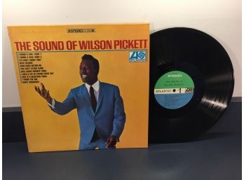 Wilson Pickett. The Sound Of Wilson Pickett On 1967 Atlantic Records Stereo. First Pressing Vinyl.