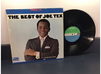 Joe Tex. The Best Of Joe Tex On 1967 Atlantic Records Stereo. Dial Record Series. First Pressing Vinyl.