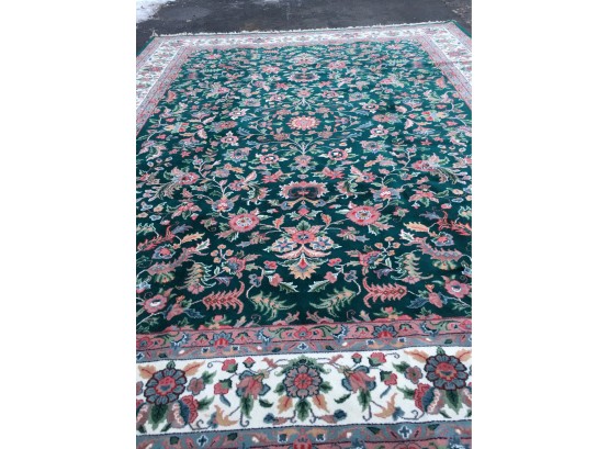 Tabriz Hand Knotted Persian Rug  12 Feet 3 Inches By 9 Feet 5 Inches