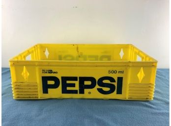 Sturdy Plastic Pepsi Crate