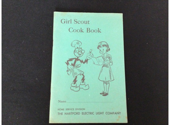 Vintage Girl Scout Cook Book Pamphlet From Helco